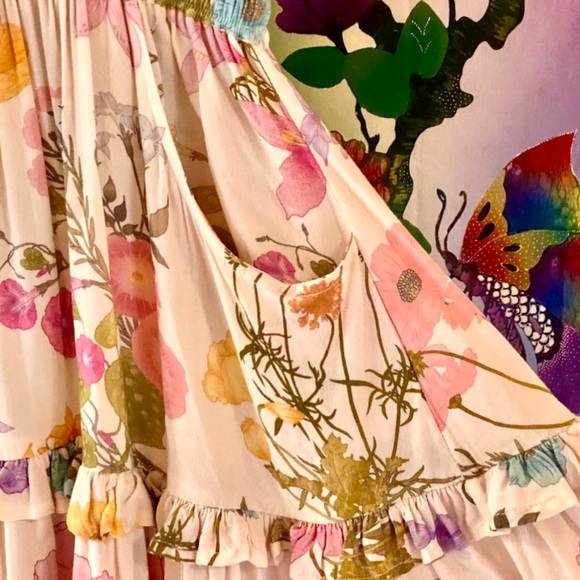 ๐บ๐HP๐๐บ NWOT Spell & The Gypsy Wild Bloom Playdress - Picture 10 of 16